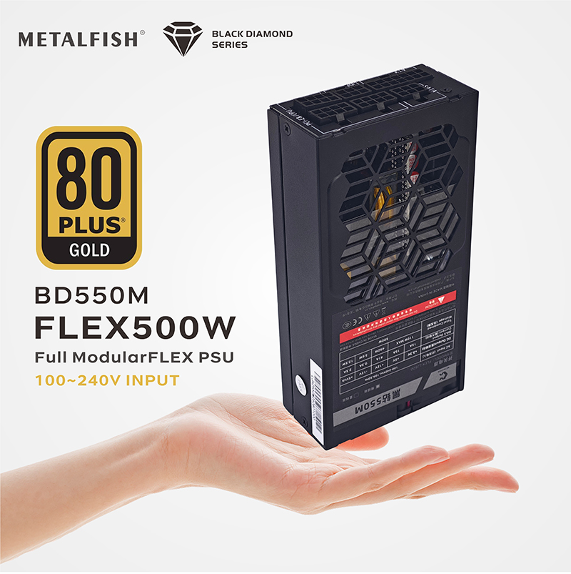 METALFISH Flex 500/600W 80PLUS – Flex Atx Power Supply 600W 1U recenzja i cena