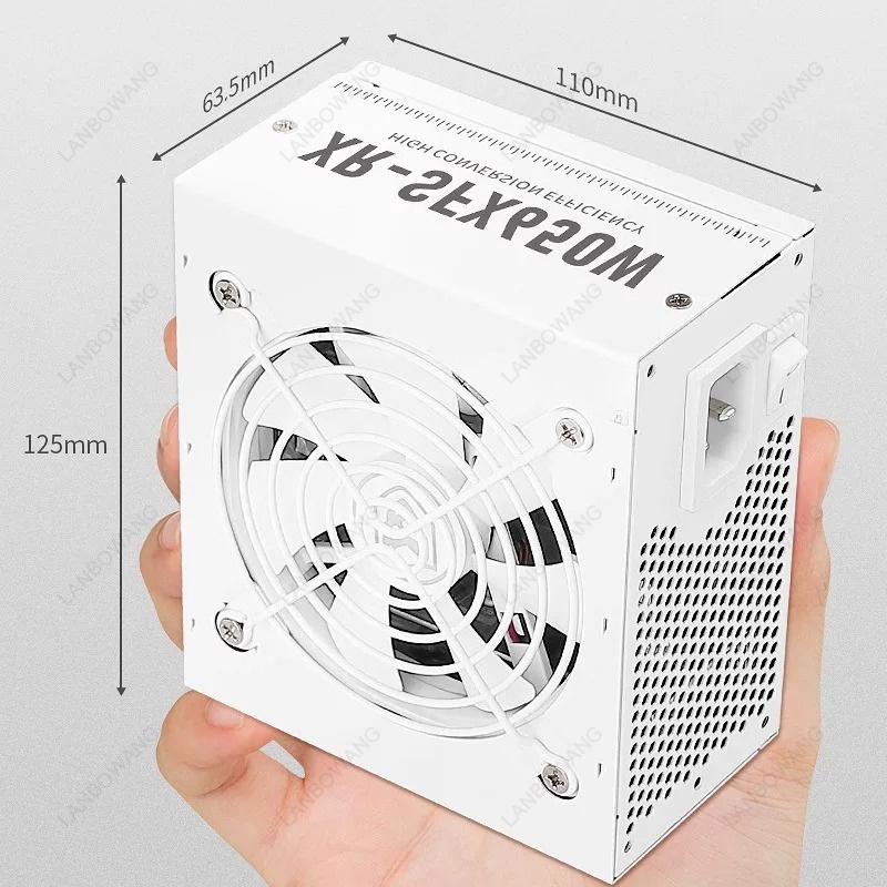 Biały, w pełni modułowy zasila – 750W Sfx Fully Modular Power Supply recenzja i cena